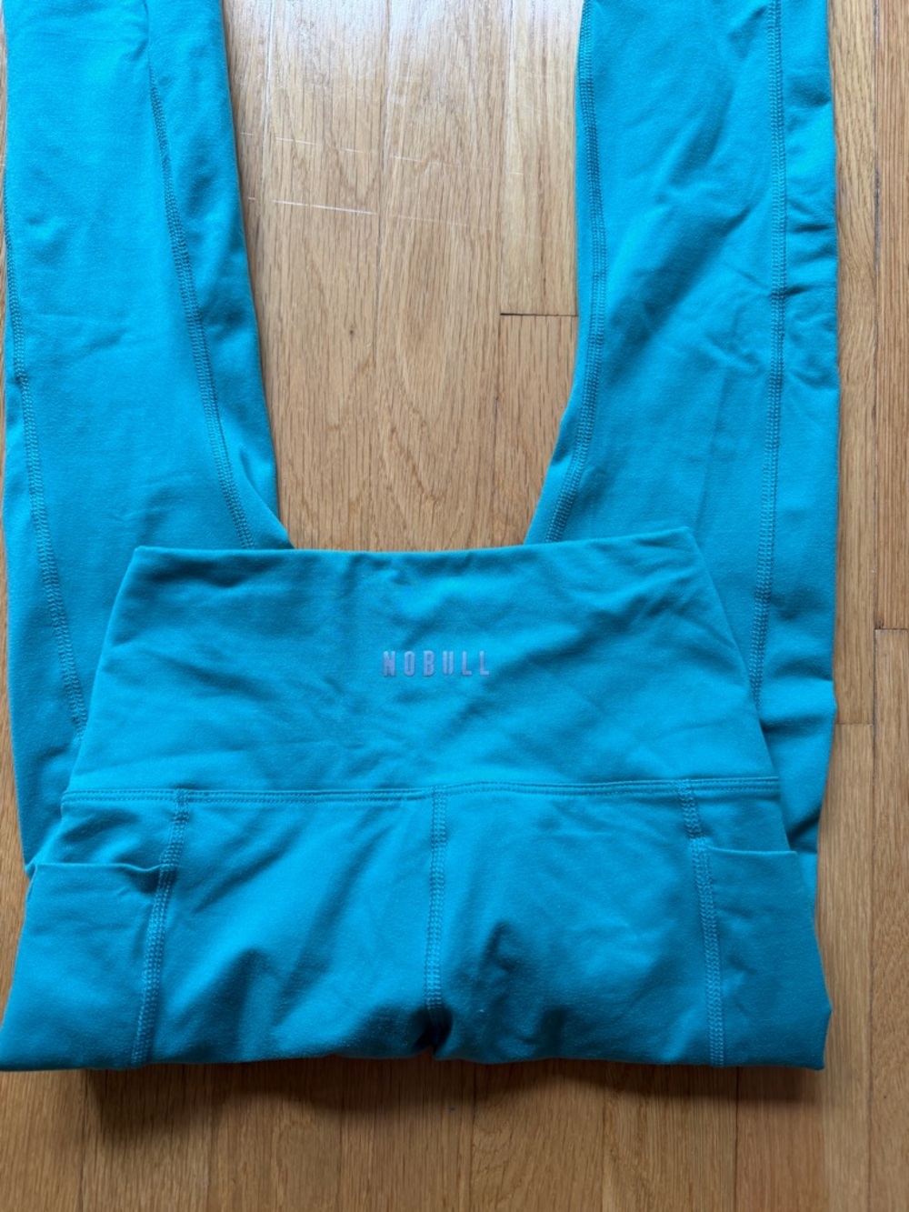 NOBULL XS Pocket Teal High-Waist Leggings